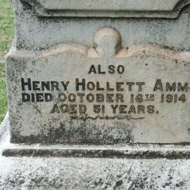 AMM Philip -1913 & Elizabeth F. -1894 :: AMM Henry Hollett -1914 :: AMM Owen Eric -1892_2