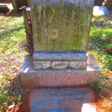 ABBOTT Ernest Henry Palmer  -1937 & Bertha May  -1946 :: LONGHORST Ralph -1965 LONGHORST Dorothy -?