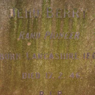 BERRY Jehu 1867-1946