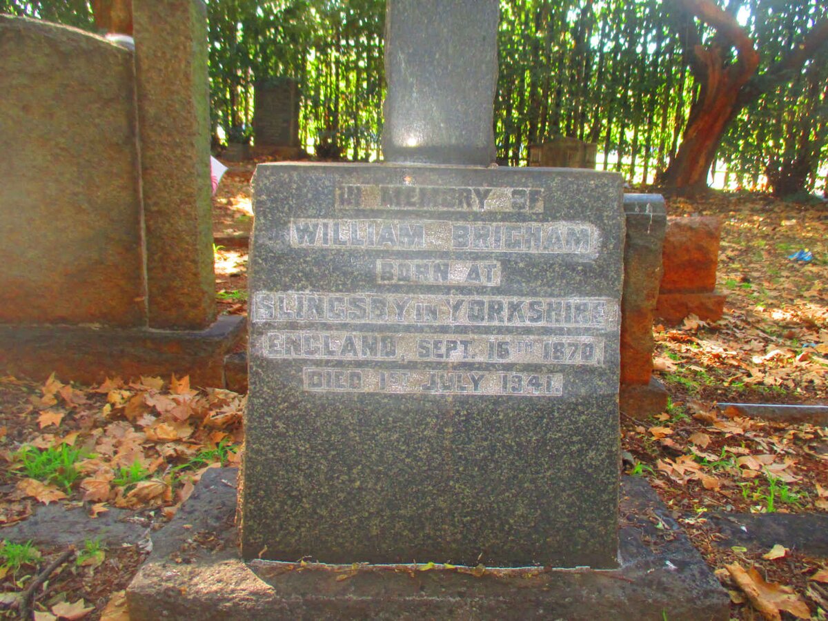 BRIGHAM William 1870-1941