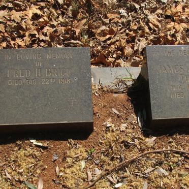 BRICE Fred H. -1918 :: THWAITS James Alexander -1918