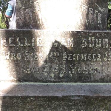 BUUREN Nellie, van -1907