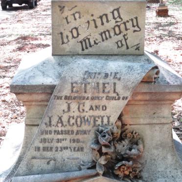COWELL James G. -1947 :: COWELL Ethel -1904 _1
