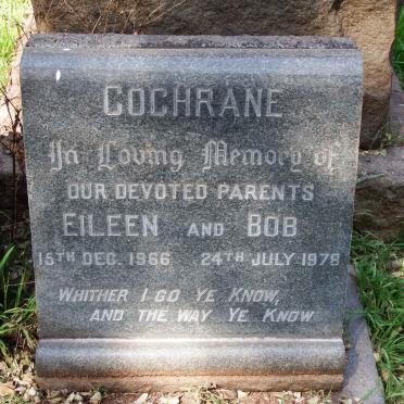 COCHRANE Bob -1978 &amp; Eileen -1966