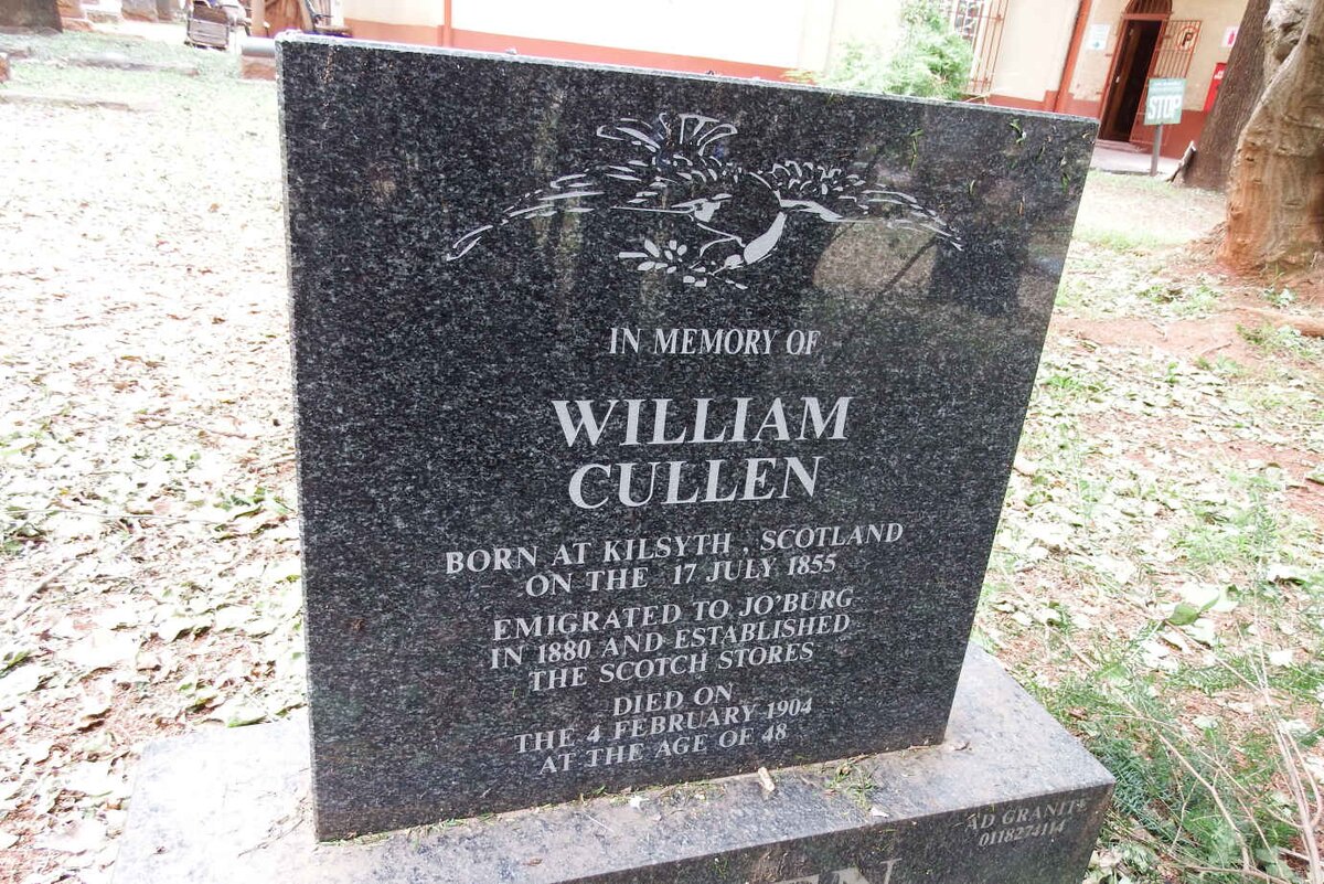 CULLEN William 1855-1904