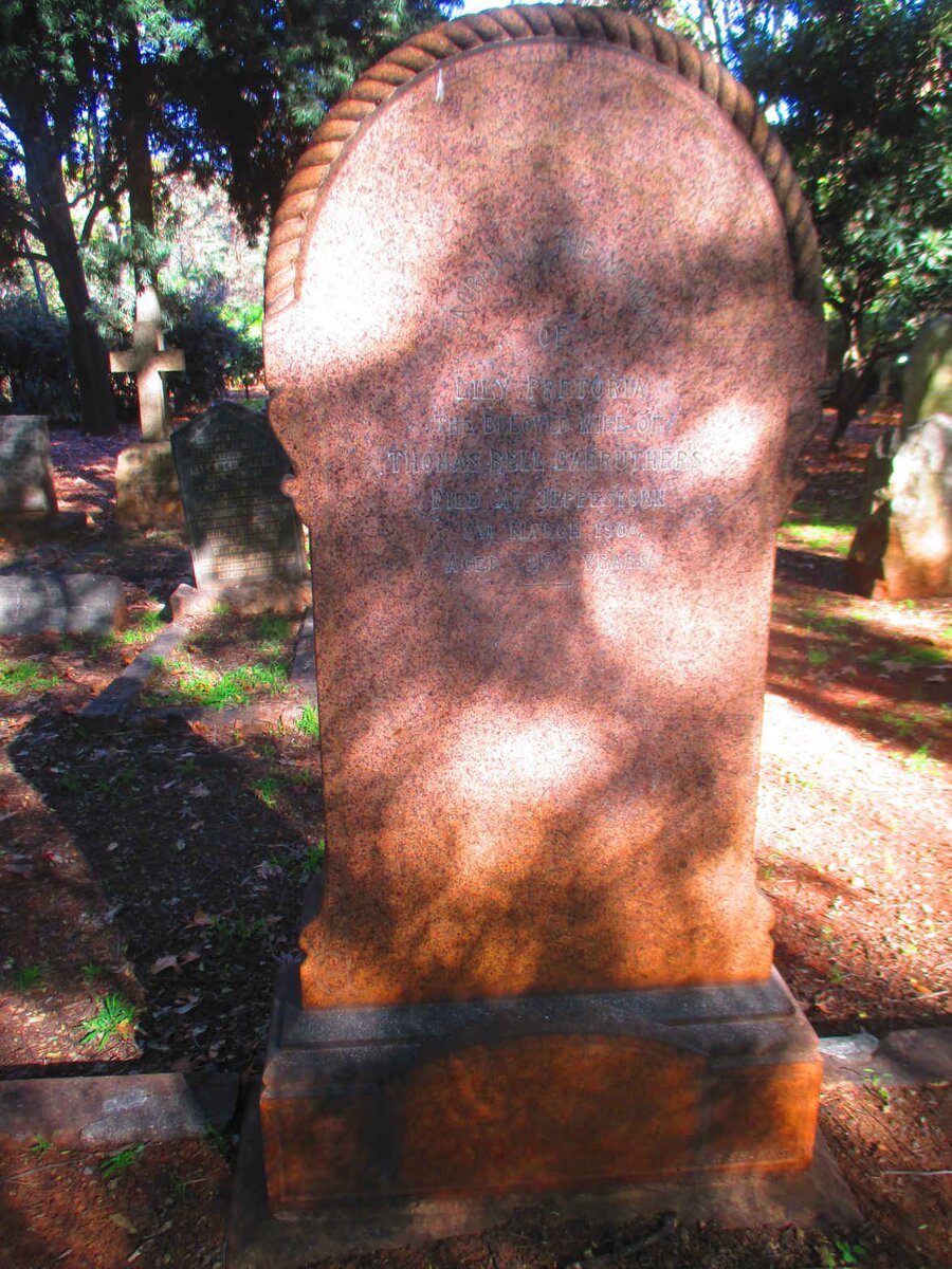 CARRUTHERS Lily Pretoria -1902