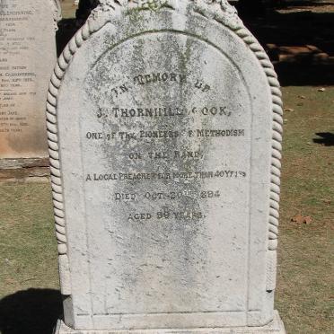 COOK J., Thornhill -1894