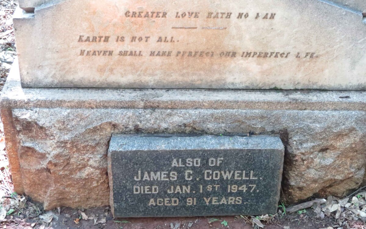COWELL James G. -1947 :: COWELL Ethel -1904 _2