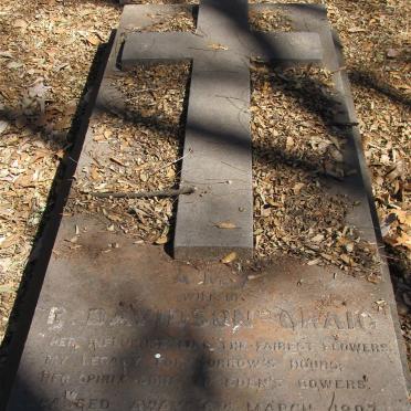 CRAIG A.M., Davidson -1907