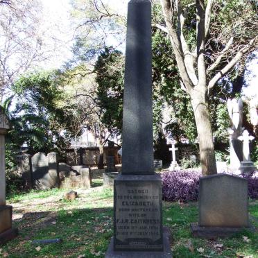 CAITHNESS Elizabeth nee WHITEHEAD 1851-1914