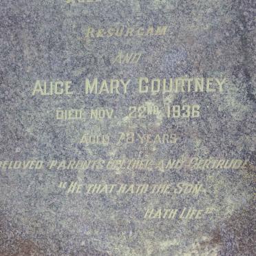 COURTNEY Alice Mary -1936