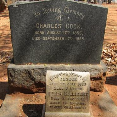 COCK Charles 1855-1895