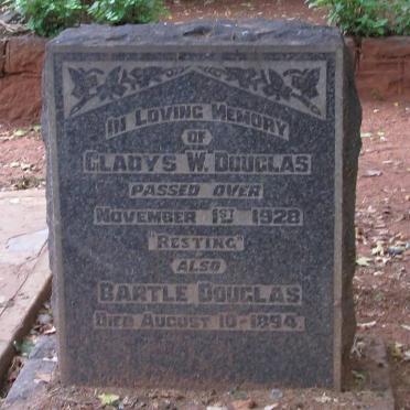 DOUGLAS Bartle -1894 :: DOUGLAS Gladys W. -1928