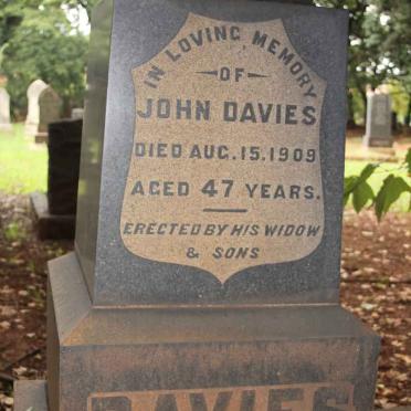 DAVIES John -1909 :: DAVIES Tom -1913