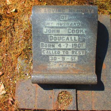 DOUGALL John Cook 1901-1951