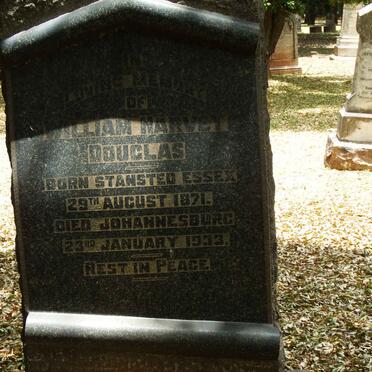 DOUGLAS William Harvey 1871-1933