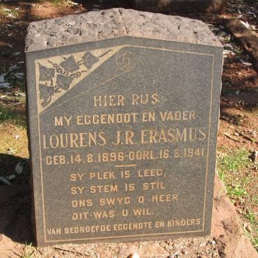 ERASMUS Lourens J.R. 1896-1941