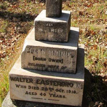 EASTERBROOK Ellen Minnie nee OWEN -1918