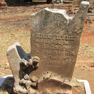 FROST Eric Hyde 1898-1898