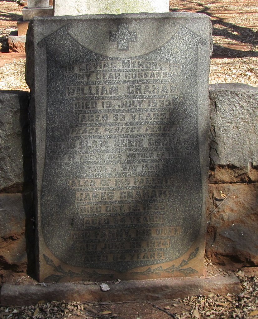 GRAHAM Family grave