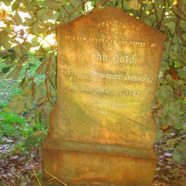 GOLD John -1902