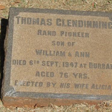 GLENDINNING Thomas -1947