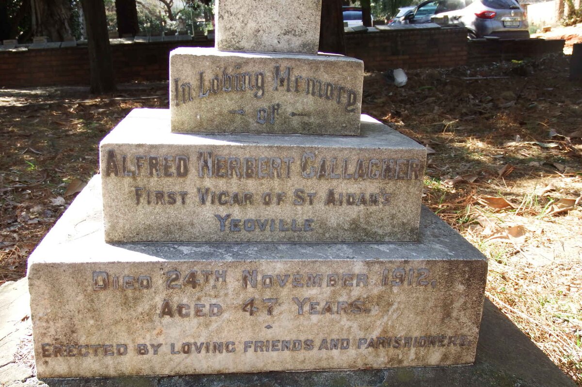 GALLAGHER Alfred Herbert -1912