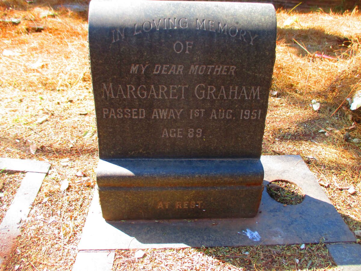 GRAHAM Margaret  -1951