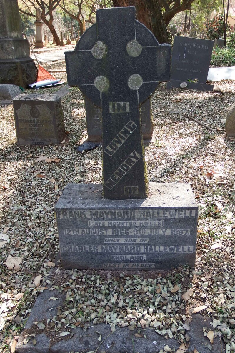 HALLEWELL Frank Maynard 1866-1937