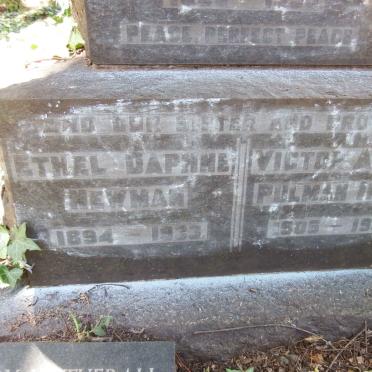 NEWMAN Ethel Daphne 1894-1933 :: IMPEY Victor Austin Pulman 1905-1930