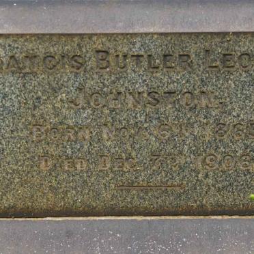 JOHNSTON Francis Butler Leonard 1865-1906