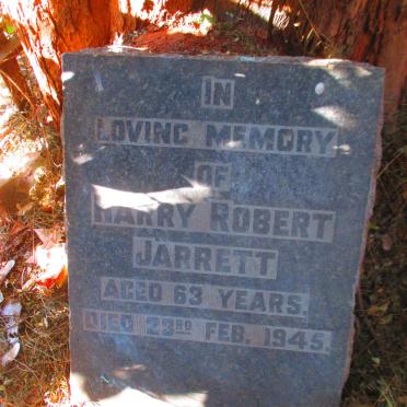 JARRETT Harry Robert  -1945