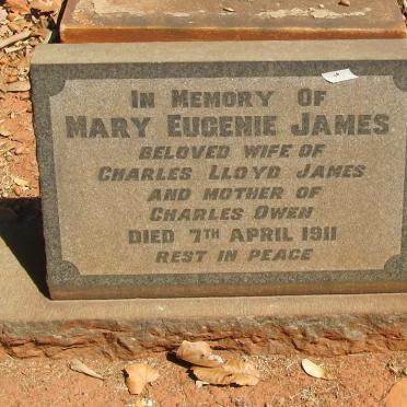 JAMES Mary Eugenie -1911