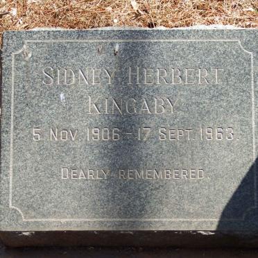 KINGABY Sidney Herbert 1906-1963