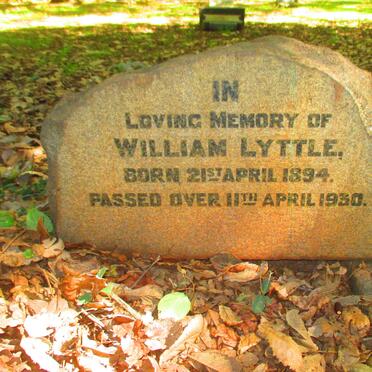 LYTTLE William 1894-1930
