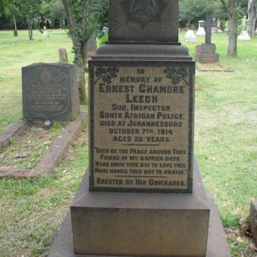 LEECH Ernest Chambre -1914