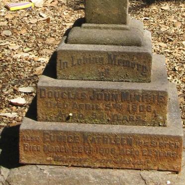 MINIFIE Douglas John -1908 :: MINIFIE Eunice Kathleen -1908