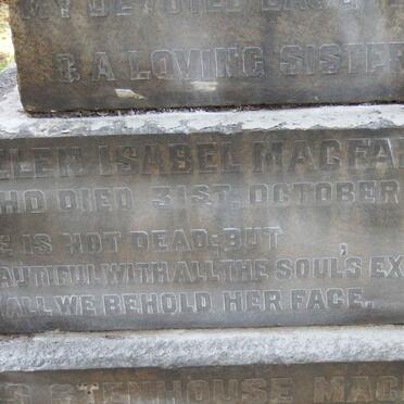 MACFARLANE Helen Isabel -1918