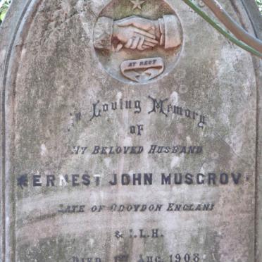 MUSGROVE Ernest John -1908
