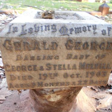 MELVILL Gerald George -1903