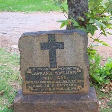 MULLIGAN Lawrence -1908 :: MULLIGAN William  -1903