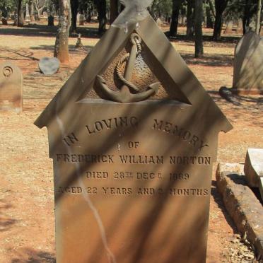 NORTON Frederick William -1889