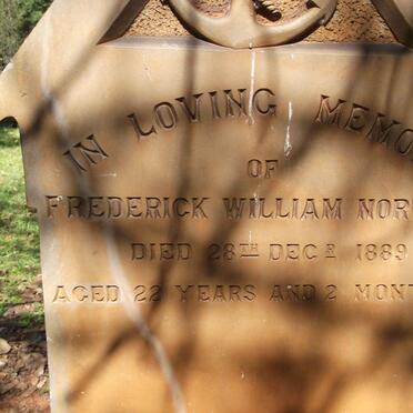 NORTON Frederick William -1889