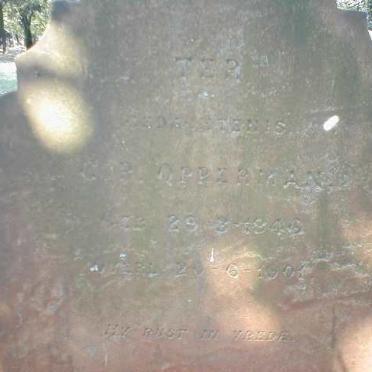 OPPERMAN G.P. 1846-1901