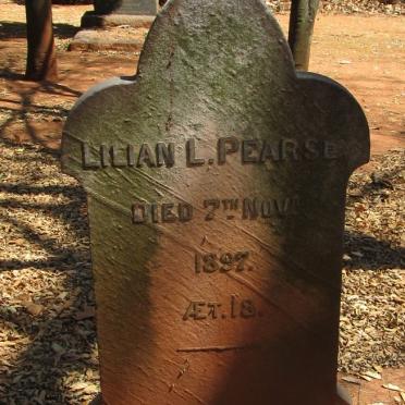 PEARSE Lilian L. -1897