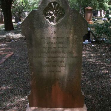 PEARCE Catherine -18?5