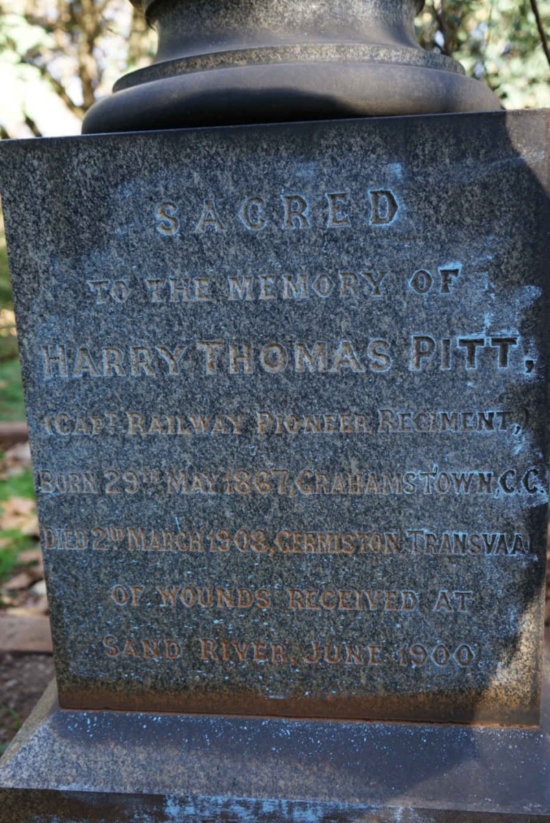 PITT Harry Thomas 1867-1900