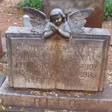 REED Edna 1907-1985 :: REED Phyllis 1910-1981