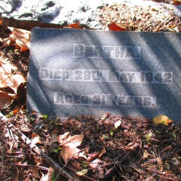 REIMERS Bertha -1942