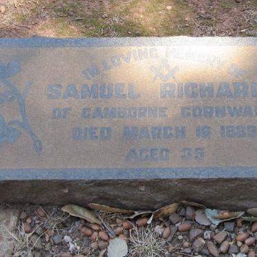 RICHARDS Samuel -1889